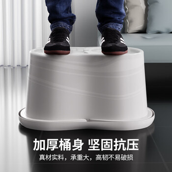 百家好世免手洗旋转拖把吸水托布家用拖地桶干湿两用懒人拖把木地板墩布桶