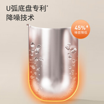 九阳（Joyoung）ZMD安心系列 热水壶电热水壶 U底速静 1800W 双层防烫304不锈钢一体无缝内胆 1.7L K17FD-WU6185