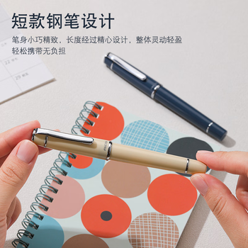 百乐（PILOT）PRERA珮尔娜钢笔彩色练字钢笔商务签字笔书法生日礼物FPR-3SR 灰色M尖