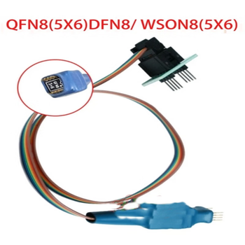 正鑫远 测试探针弹簧针SOP在线烧录WSON SOIC TSSOP12 SPI FLASH biosTSSOP8探针线5