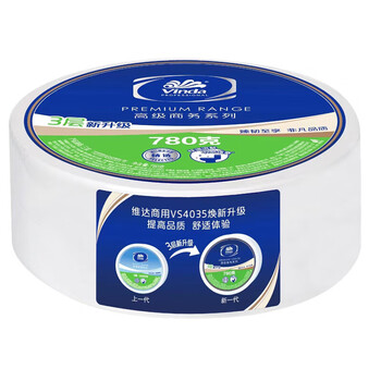 维达（Vinda）【食用油+大盘纸】纯正玉米油1.8L非转*2桶+VS4035卷纸280米*2卷