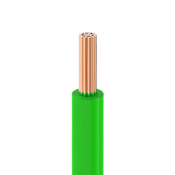 起帆 RV单芯软电线 RV-450/750V-1X1.5 绿色  100米/卷