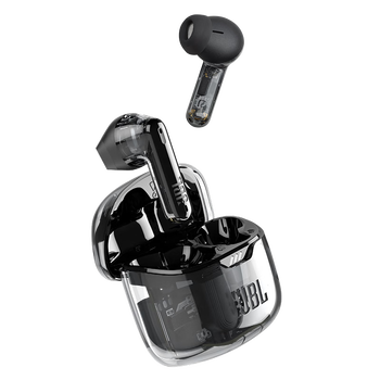 JBL TUNE FLEX小晶豆 主动降噪真无线蓝牙耳机半入耳式音乐耳机 苹果安卓通用 黑色