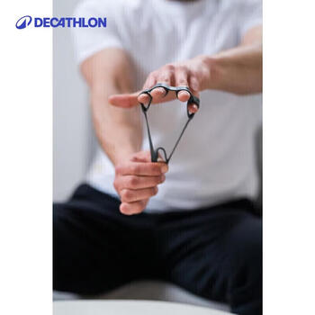 迪卡侬握力器套装筋膜球硅胶指力器手指训练力量GYPA2917098-均码墨绿色 迪卡侬握力器套装筋膜球硅胶指力器手指训练力量GYPA2917098-均码墨绿色