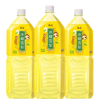 宇航人冰糖雪梨2l*6瓶梨汁果汁果味饮料大瓶实惠网红清润饮品整箱