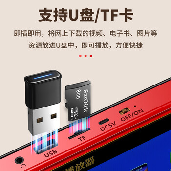 先科（SAST）P101S老人唱戏机便携式看戏听戏收音机老年视频音响带显示屏移动小电视音箱播放器16G