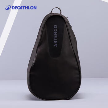 迪卡侬（DECATHLON）网球包羽毛球包背包球拍大容量运动包黑色19L4006186