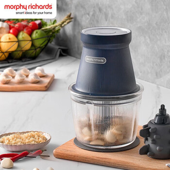 morphy richards摩飞 绞肉机电动多功能辅食料理机佐料机 MR9402A 蓝色