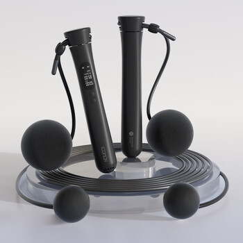 鸿蒙智选沃莱智能计数跳绳大球版无绳有绳可调节成人有氧减脂运动竞技