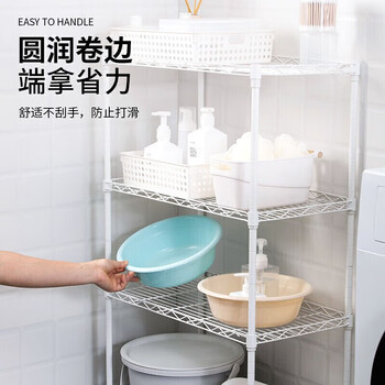 茶花大号洗脸盆塑料盆洗衣服清洁盆33cm	
