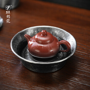斑锡·龙茶盘茶托- 京东