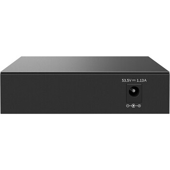 普联（TP-LINK）千兆单模单纤20公里光纤收发器 光电转换器20KM 千兆1光4电POE TL-FC314PB-20