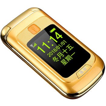 华为(huawei)翻盖老年人机大同款手手移动联通电信版手字声长待屏语音