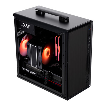 先马(SAMA)平头哥M2 Note黑色 台式商务电脑迷你小主机箱 便携提手/Type-C/支持MATX主板/多硬盘位/0.7mm五金 先马(SAMA)平头哥M2 Note黑色 台式商务电脑迷你小主机箱 便携提手/Type-C/支持MATX主板/多硬盘位/0.7mm五金