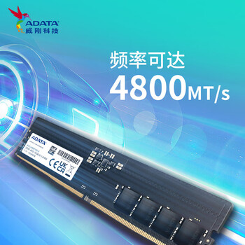 威刚（ADATA）32GB DDR5 4800 台式机内存条 万紫千红