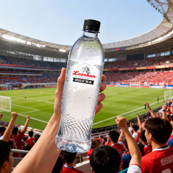 崂山锶-偏硅酸型 饮用天然矿泉水 会议用水 500ml*24瓶/整箱 热门商品