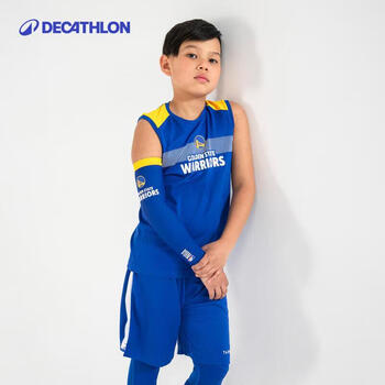 迪卡侬儿童篮球护臂E500 - NBA 布鲁克林篮网靛蓝21,5-23,5cm-4587388