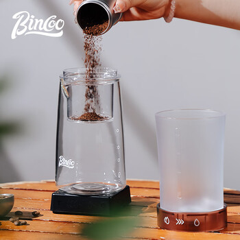 Bincoo冰滴壶玻璃冷萃咖啡壶家用小型滴漏式过滤冰酿壶咖啡器具