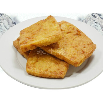 油豆腐方块湖南湘西特产 食品小吃 豆泡素肉油炸豆腐 原味