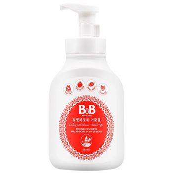 保宁B&B母婴洗护去水垢果蔬清洗泡沫500ml*2瓶装 婴儿宝宝奶瓶清洁剂