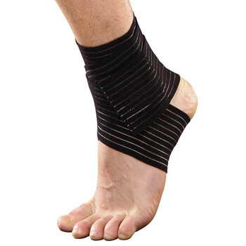 驰动运动护踝绷带篮球跑步扭伤加压防护户外透气脚踝关节防护具单只装