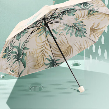 天堂伞 三折伞 折叠晴雨两用伞 30998E 8骨 蕉叶 天堂伞 三折伞 折叠晴雨两用伞 30998E 8骨 蕉叶