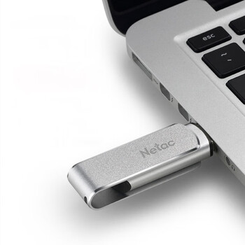 朗科(Netac) U388 U盘 USB 3.0 旋转金属 128GB