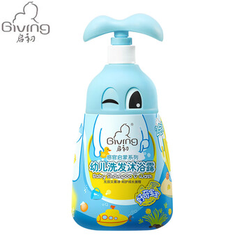 维达（Vinda）婴儿护肤湿巾80片装 VW2002 + 幼儿洗发沐浴露（好奇宝宝）580ml
