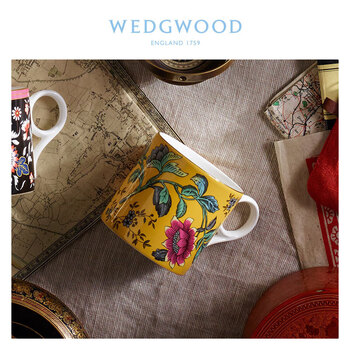 Wedgwood威基伍德漫游美境黄色绮想马克杯