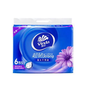 维达（Vinda）【食用油+抽纸】一级菜籽油5L(非转)+V2239抽纸130抽6包*2提