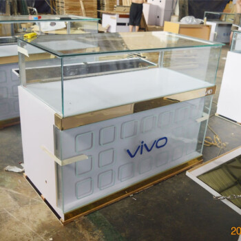 新款華為前開手機櫃臺oppo榮耀鋼化玻璃展示櫃魅族vivo小米陳列櫃