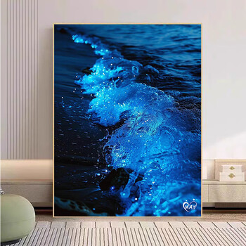 『存在』　油彩画 数字油画海景品牌及商品- 京东