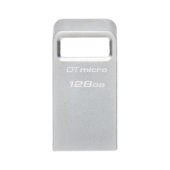 金士顿 金属U盘 128G USB3.2接口 读速200MB/s 迷你型优盘大容量高速读写车载行车记录仪 DTMC3G2