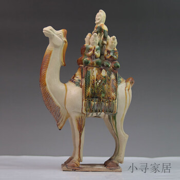 DT596 中国 唐三彩 駱駝 置物 唐三彩骆驼价格报价行情- 京东