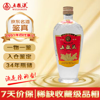 長江大橋五粮液1991製52% 500ml 中国名酒未開栓箱付き