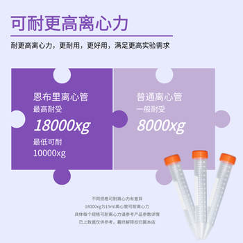 恩布里 塑料离心管 加厚带刻度EP管种子瓶实验室样品管非无菌【2ml】圆底连盖 500个/包