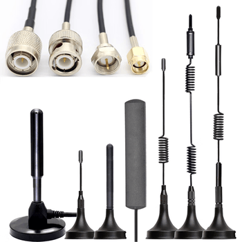 凯元达  物联网 GPRS/DTU无线模块吸盘SMA内孔（4G双弹簧款） 注意接口为内孔 5m （2个）