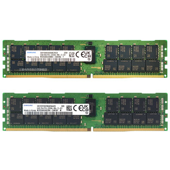 三星（SAMSUNG）存储服务器内存条 64GB DDR4 RECC 2R×4 3200MHz 适配 Deepseek/AI 部署