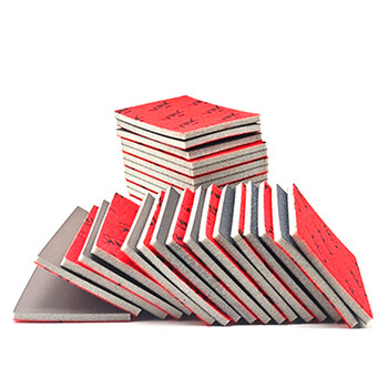 VRK海绵砂纸800-1000目方形厚砂纸软海绵植绒背绒片干磨金属汽车手机打磨抛光75*100mm 20片/包 VRK海绵砂纸800-1000目方形厚砂纸软海绵植绒背绒片干磨金属汽车手机打磨抛光75*100mm 20片/包