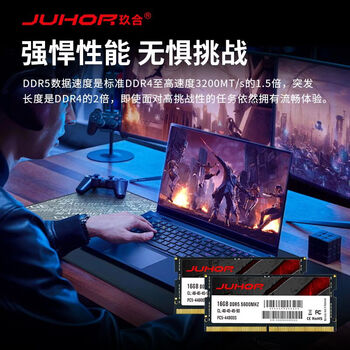 JUHOR玖合16GB DDR5 5600 笔记本内存条 助力AI