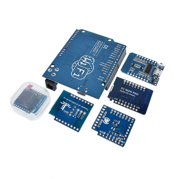 宏达硕WIFI开发板UNOR3开发板基于ESP8266-12F模块D10.66英寸OLED液晶屏（2个）