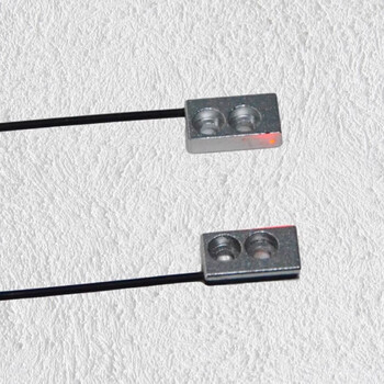 珀帝超薄微型光纤传感器扁平对射漫反射放大器探头检测透明   FU-56TZ