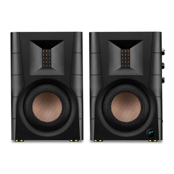 惠威（HiVi） D100蓝牙音箱2.0声道多媒体有源音响笔记本台式电脑桌面音响 木纹色