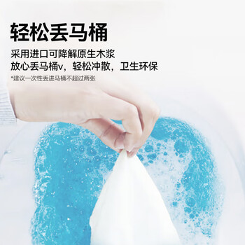 京东京造 JOY联名湿厕纸80片*6包加厚湿巾 清洁厕纸湿纸巾擦除99.9%细菌 京东京造 JOY联名湿厕纸80片*6包加厚湿巾 清洁厕纸湿纸巾擦除99.9%细菌