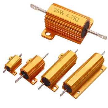 汇君25W全系列黄金铝壳电阻大功率电阻器 60R