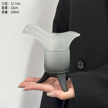 宜興 紫砂杯 三足酒樽 酒爵 帝王杯 宮廷杯 工芸品 美術品 置物 予約受付中】 紫砂杯 宜興 三足酒樽 置物 美術品 工芸品 宮廷杯