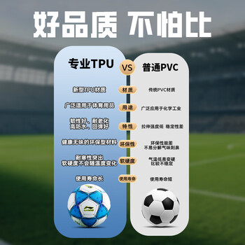 李宁足球5号成人初中小学生中考专用比赛训练标准五号耐磨青少年足球