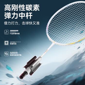 川崎(KAWASAKI)羽毛球拍攻剑风切5全碳素男女通用专业全能超轻速度进阶单拍弓箭 川崎(KAWASAKI)羽毛球拍攻剑风切5全碳素男女通用专业全能超轻速度进阶单拍弓箭