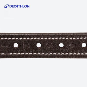 迪卡侬马术马镫带牛皮马匹装备马术用品FOU棕色125cm-1246144 迪卡侬马术马镫带牛皮马匹装备马术用品FOU棕色125cm-1246144