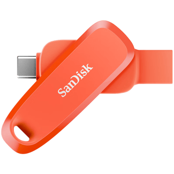 闪迪（SanDisk）256GB Type-C USB3.2 手机U盘DDC6橙色 手机电脑存储盘 双接口大容量优盘